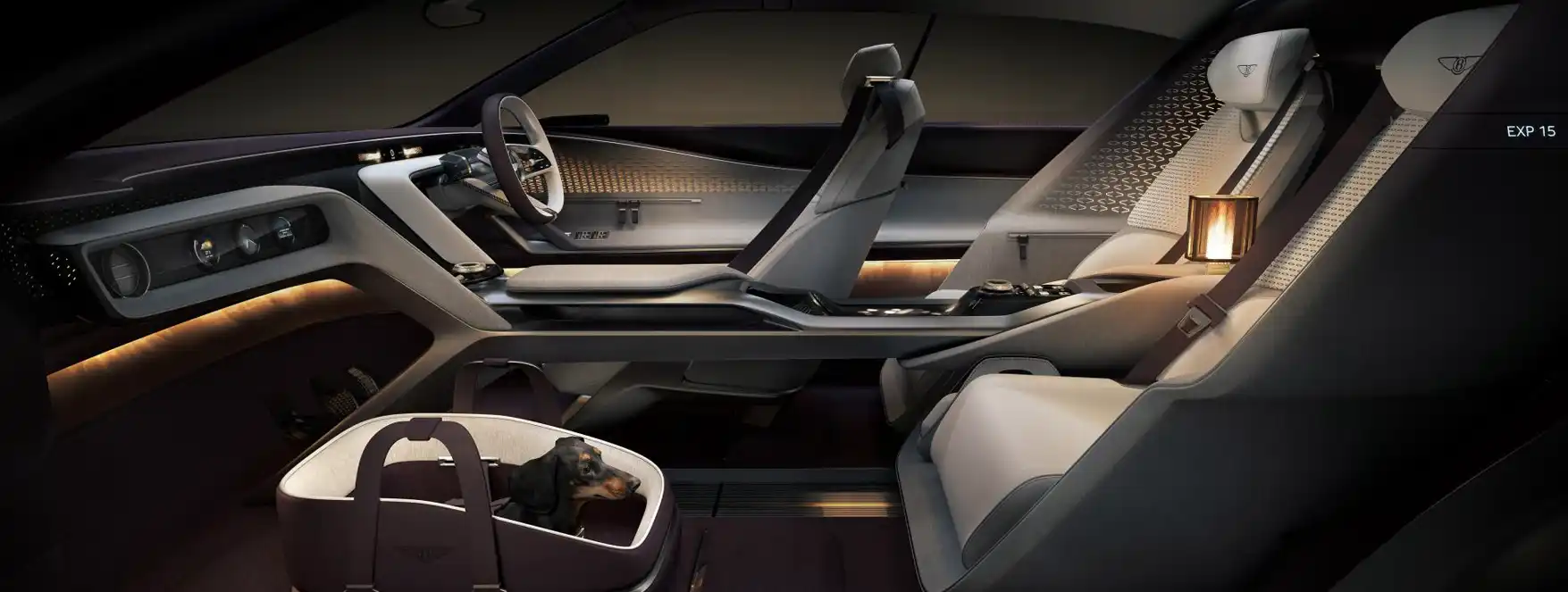 Intérieur du Concept Bentley EXP 15