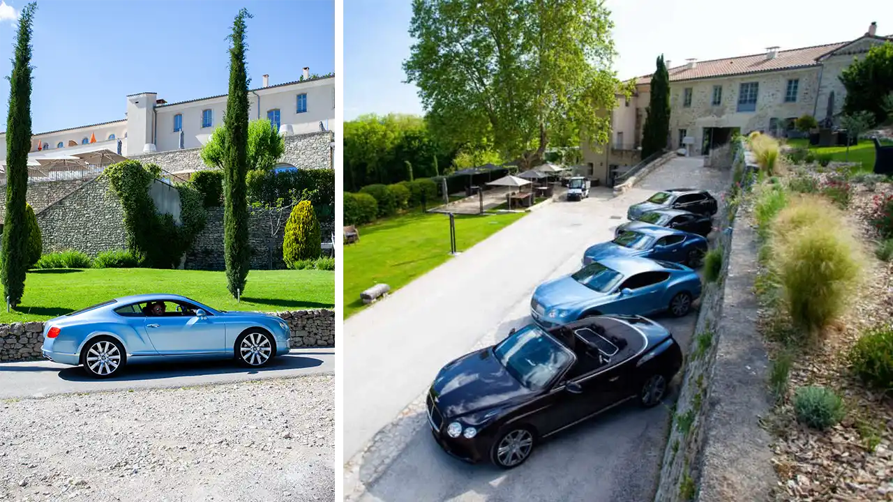Genève-Castellet Bentley Road Trip 2019