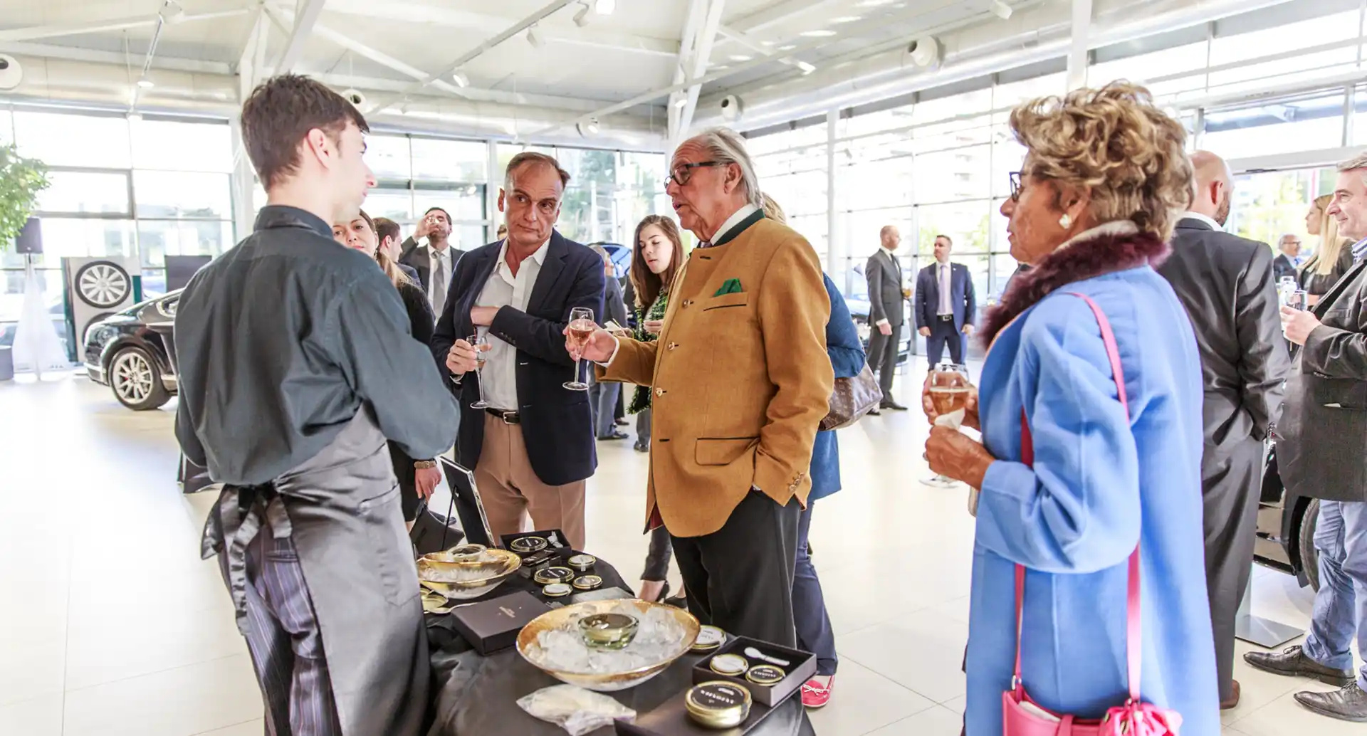 Soirée d'inauguration Bentley Genève 2016
