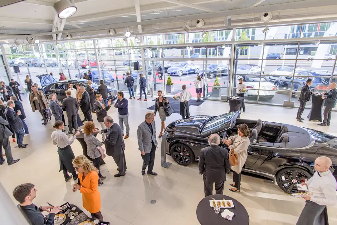 Showroom Soirée d'inauguration Bentley Genève 2016
